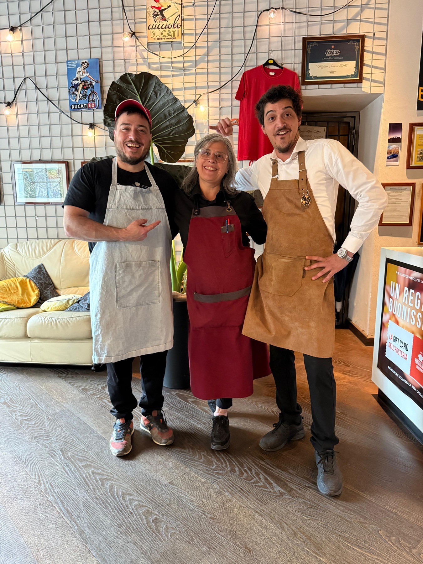 Il team di Hosteria Moderna