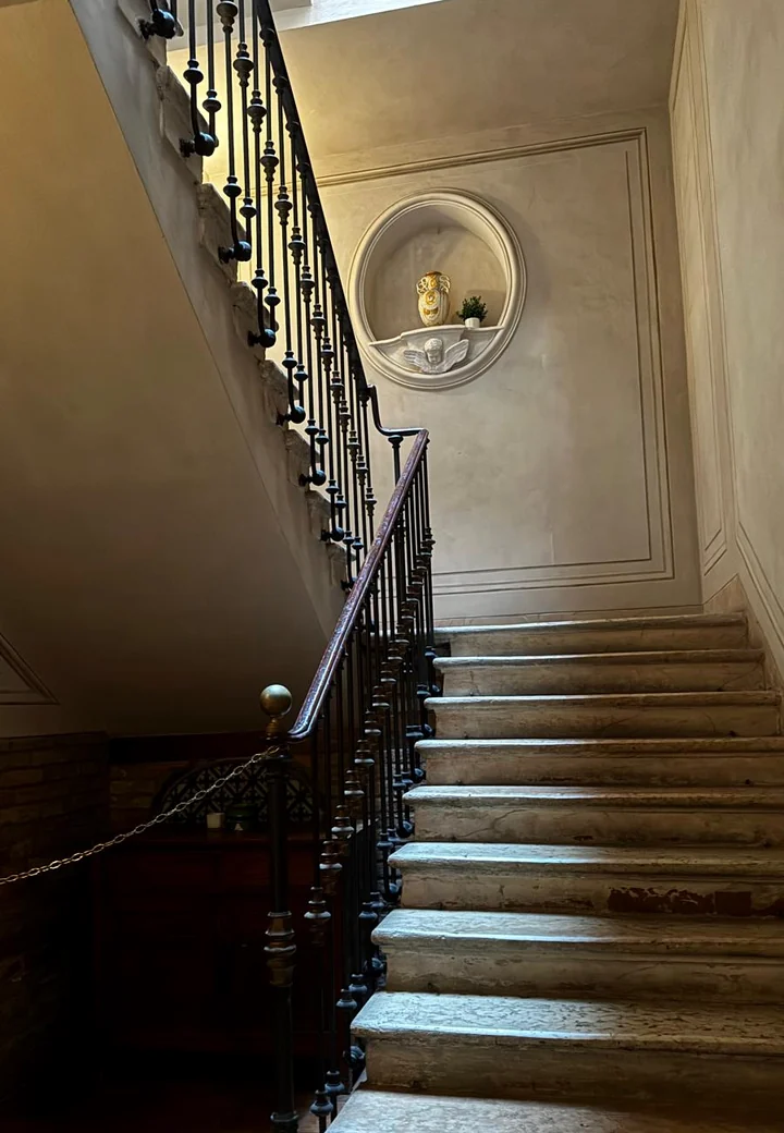 La scala del palazzo