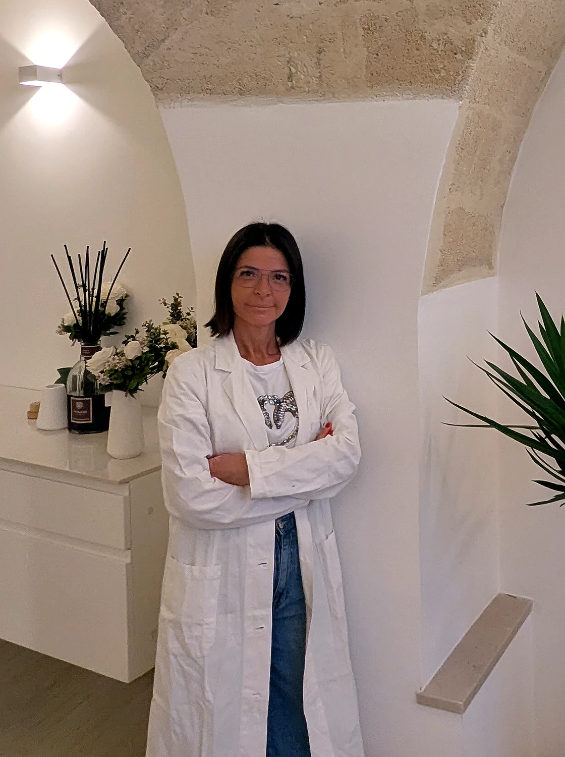 Dott.ssa Giusy Ladisa nello studio